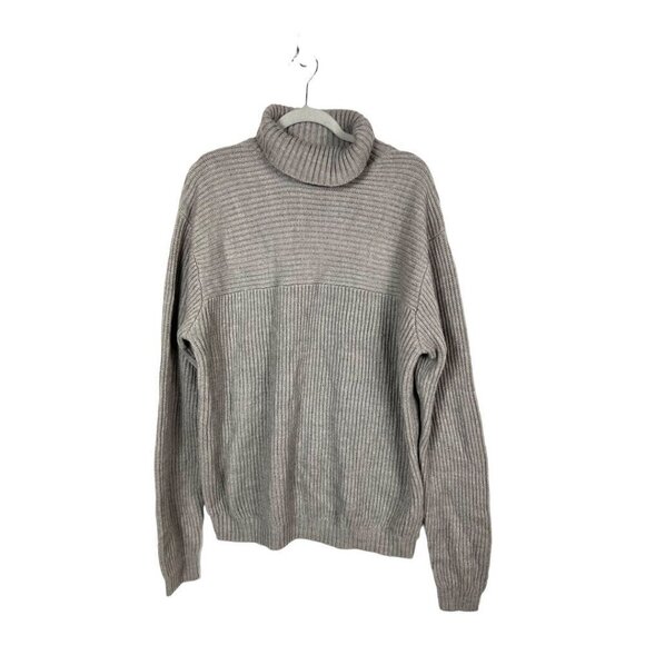 Topman gray cowl‎ neck sweater men’s size XXL - Picture 1 of 8